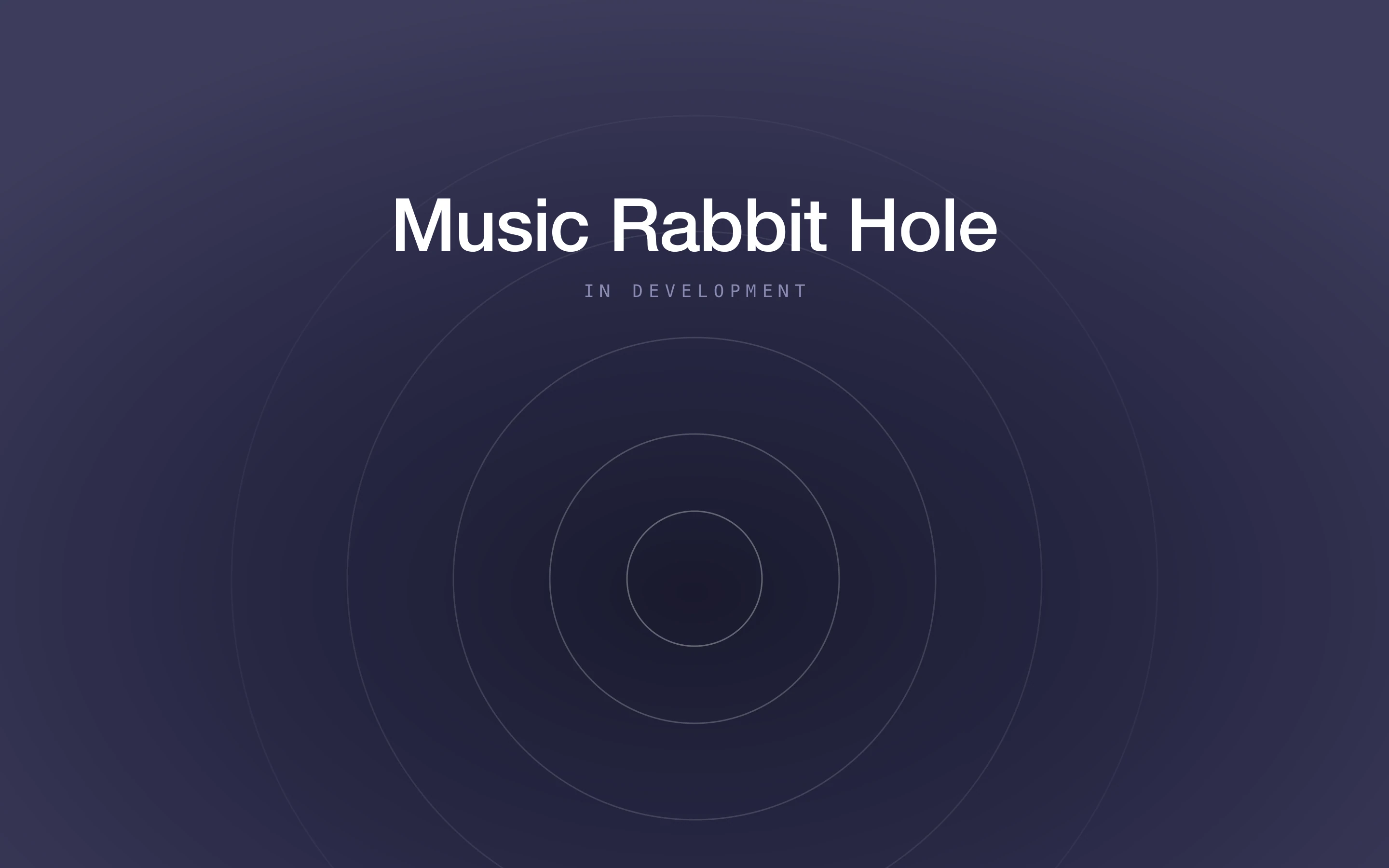 Music Rabbit Hole